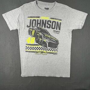 Jimmie‎ Johnson Gray NASCAR Hendrick Motorsports Racing T-Shirt